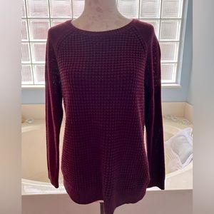S - Forever 21 Burgundy Sweater